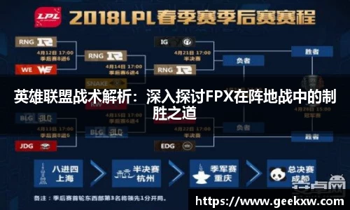 英雄联盟战术解析：深入探讨FPX在阵地战中的制胜之道