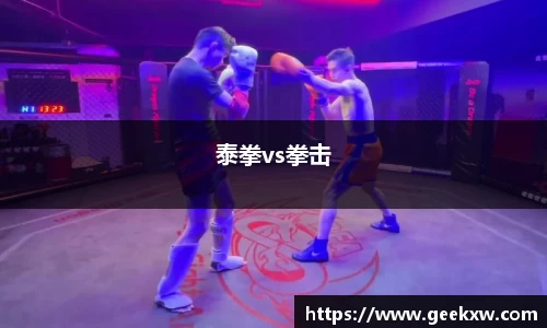 泰拳vs拳击
