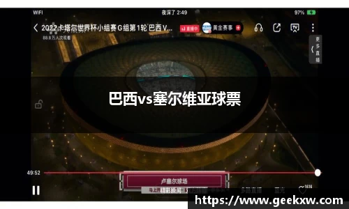 巴西vs塞尔维亚球票