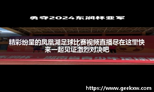 精彩纷呈的凤凰湖足球比赛视频直播尽在这里快来一起见证激烈对决吧