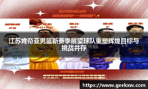 江苏肯帝亚男篮新赛季展望球队重塑辉煌目标与挑战并存