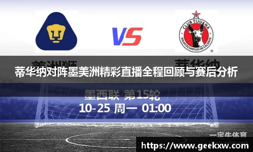 蒂华纳对阵墨美洲精彩直播全程回顾与赛后分析